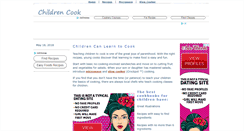Desktop Screenshot of childrencook.com